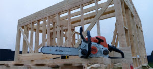 Построили одноэтажный дом в Гатчинском районе