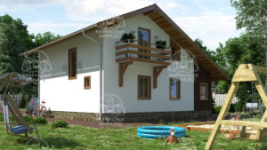 проект каркасного дома Агальматолит Псков