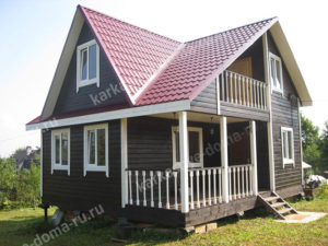 каркасный дом 6x7 Псков