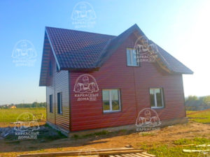 проект каркасного дома Гагат Псков