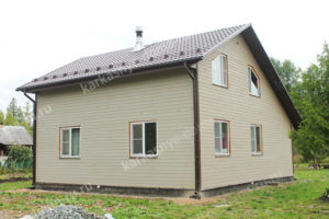 строительство каркасника 9,5x8 под ключ