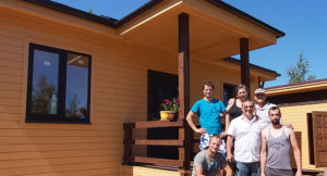 Построили дом для гражданина Германии