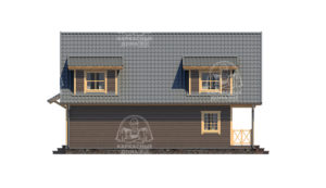 каркасный дом 12x8 Псков