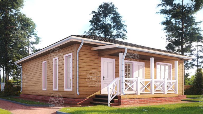 каркасный дом 14,5x10,5 Псков