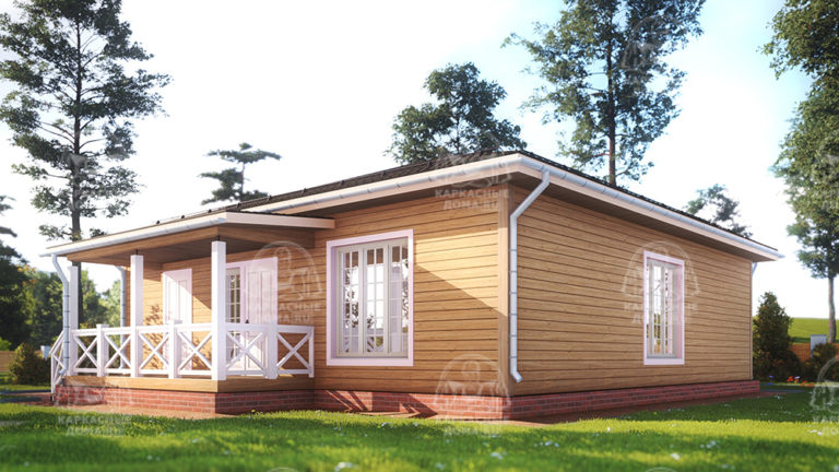проект каркасного дома Яшма Псков
