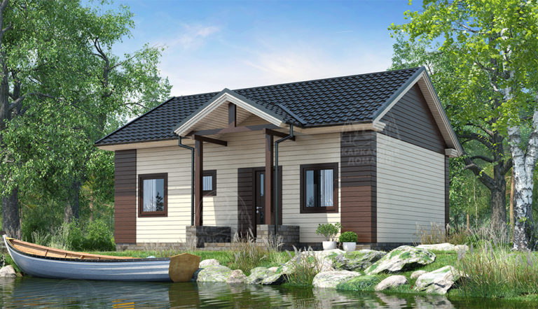 каркасный дом 8,5x9 Псков