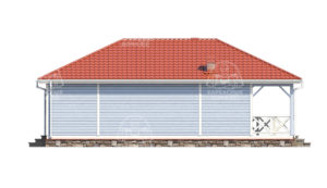 проект каркасного дома Изумруд Псков