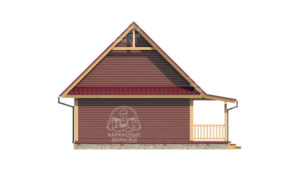 каркасный дом 10,5x9 Псков