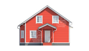 проект каркасного дома Опал Псков