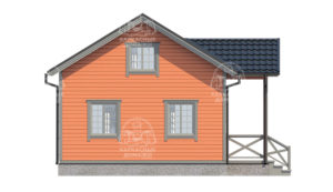 проект каркасного дома Бирюза Псков