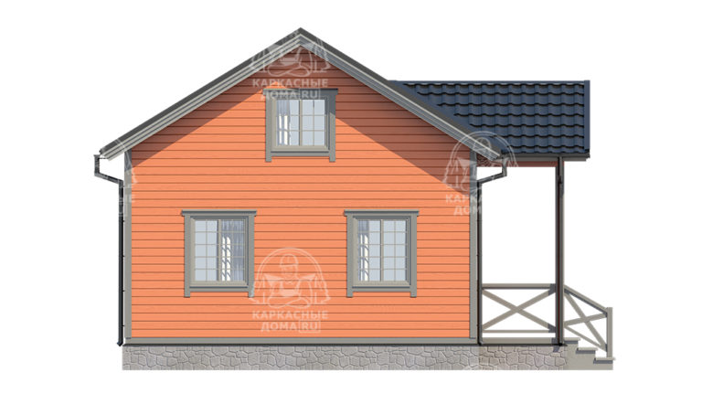 проект каркасного дома Бирюза Псков