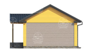 каркасный дом 8,5x9 Псков