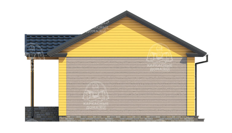 каркасный дом 8,5x9 Псков