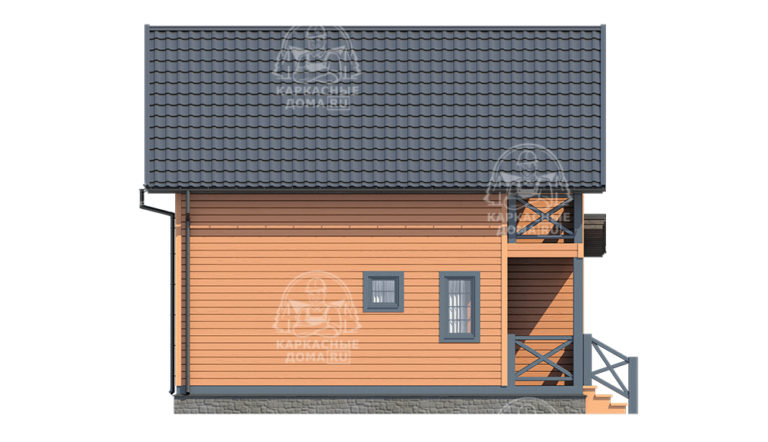 проект каркасного дома Гранат Псков