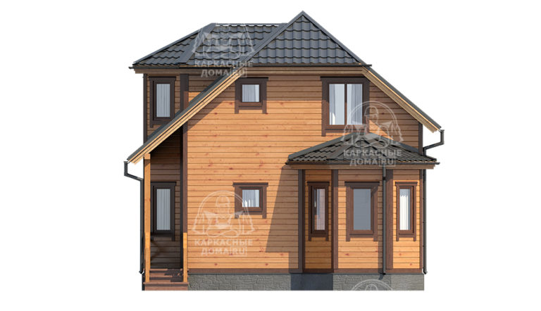 каркасный дом 10x7 Псков