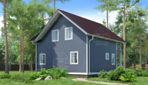 проект каркасного дома Гранат Псков