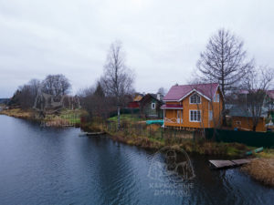 Построили дом 8×8 в Гатчинском районе