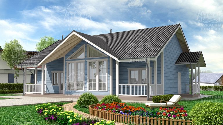 проект каркасного дома 10x19 Псков