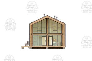 проект каркасного дома Андалузит Псков