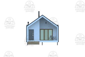 проект каркасного дома Кахолонг Псков