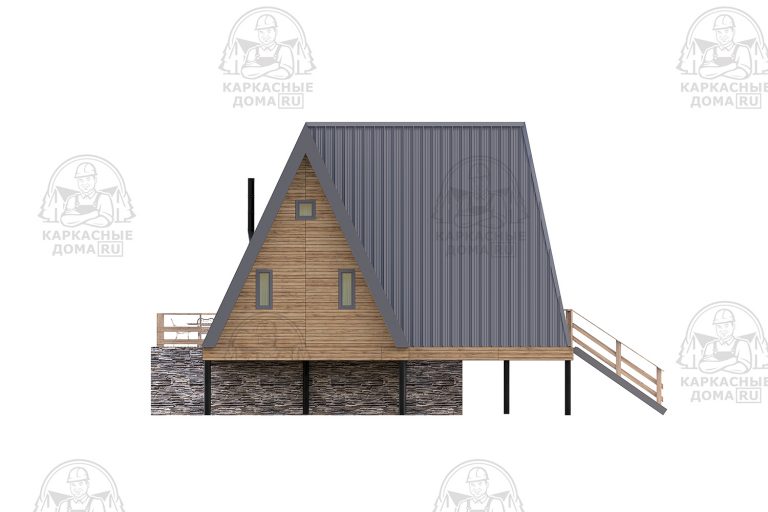 проект каркасного дома Гиалит Псков