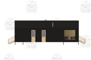 каркасный дом Сфен под ключ