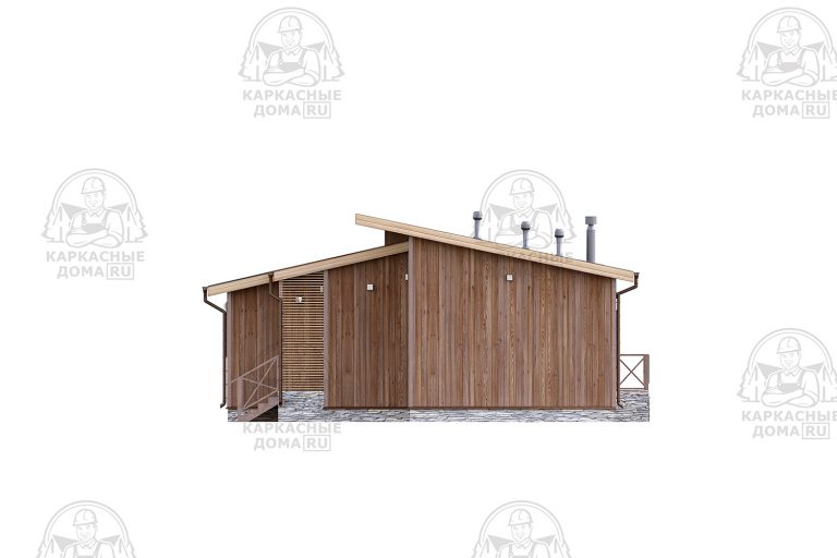 строительство каркасного дома 10x13 Демантоид