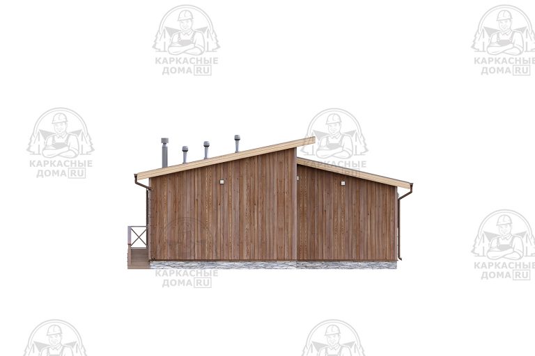 каркасный дом Демантоид под ключ