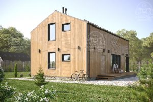 Каркасный дом 7x10 Андалузит