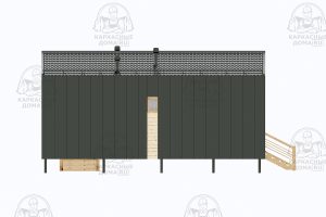 строительство каркасной бани Еремеевит