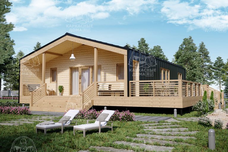 проект каркасного дома Гаспеит Псков