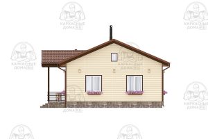 каркасный дом Кунцит под ключ