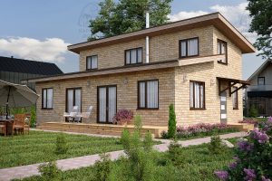 проект каркасного дома Бенитоит Псков