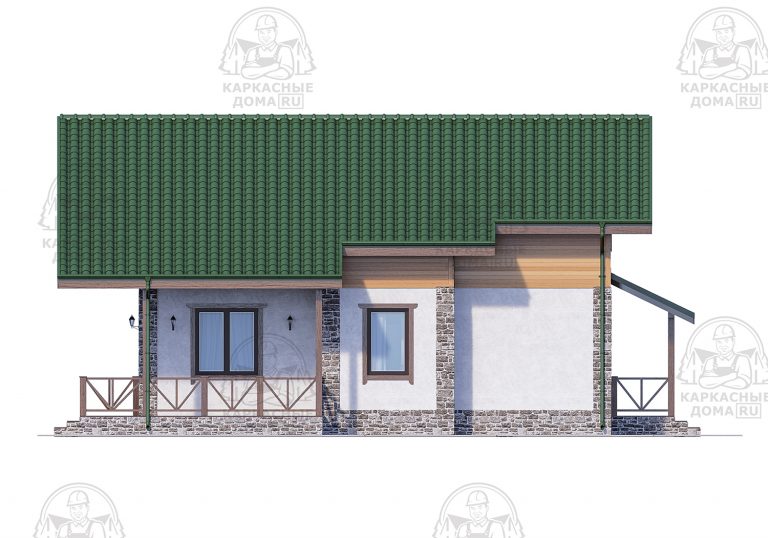 каркасный дом Гелиотроп под ключ